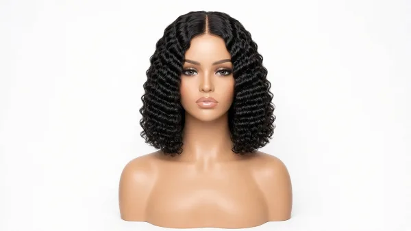 Glueless Deep Wave Bob | 4x4 Closure 200%