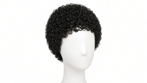 Glueless Jerry Curl Short Pixie Wig