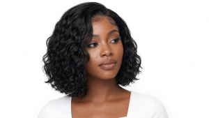 Glueless Short Wavy Layered Bob | 5x5 HD