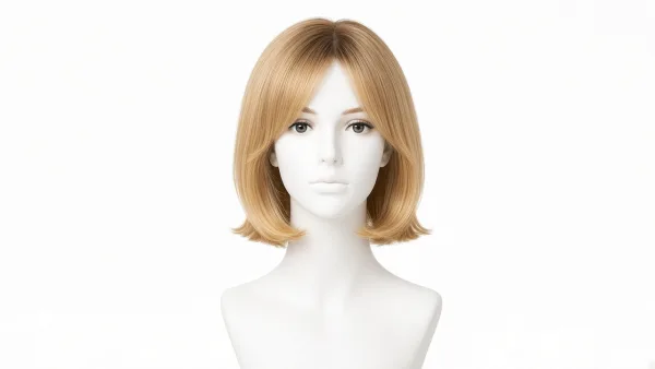 Glueless Ombre Honey Blonde Short Bob