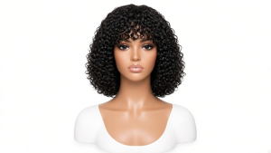 Deep Water Wave Short Curly Bob | 13x4
