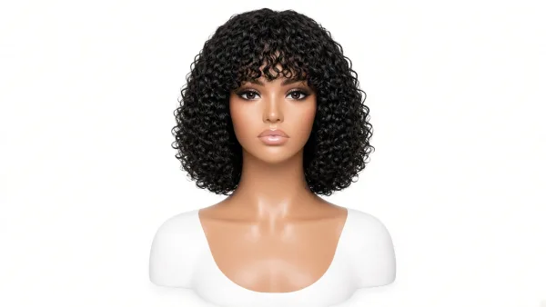 Deep Water Wave Short Curly Bob | 13x4