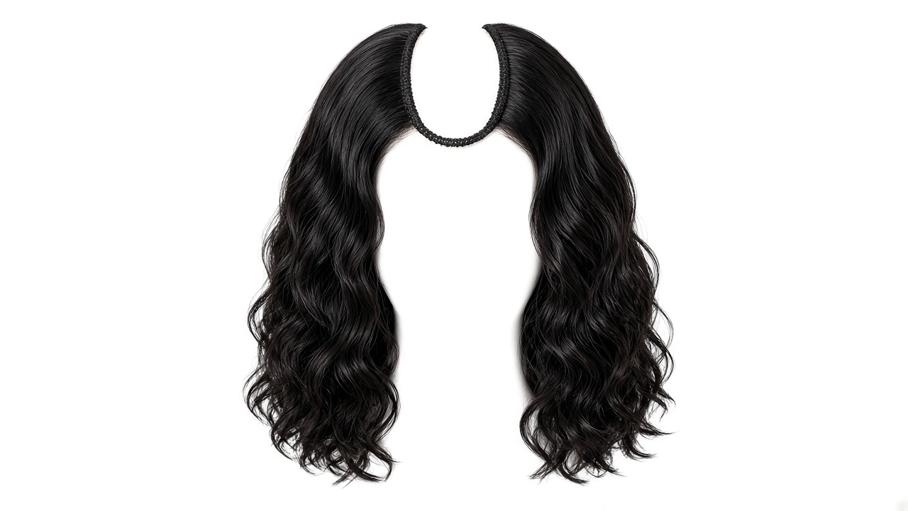 Glueless U-Part Flip-Over Half Wig | Kinky Curly