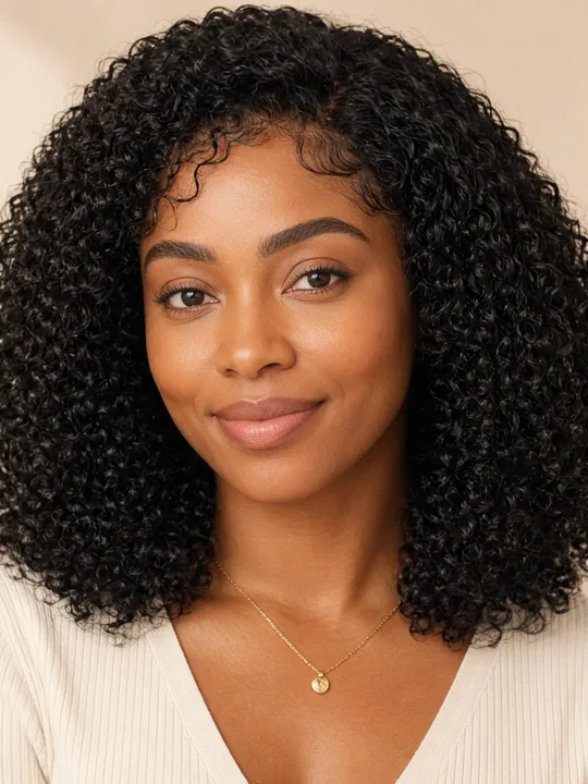 Raw Burmese Curly Glueless 13x6 HD Wig