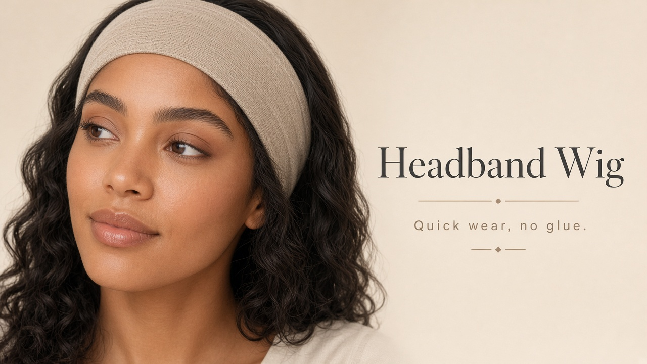 Glueless Headband / Half Wig | Wear & Go - Image 2
