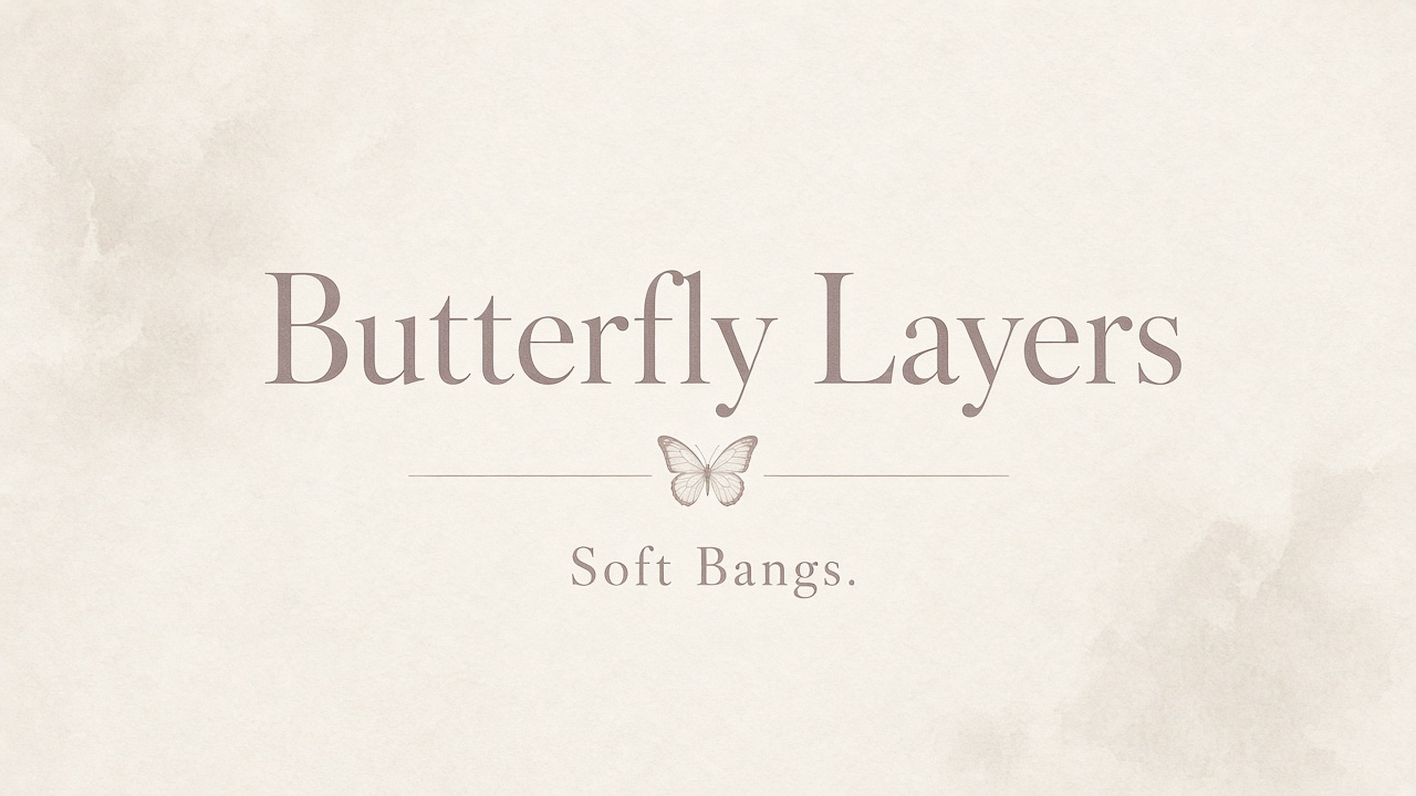 Glueless Butterfly Layered Wavy Wig with Bangs - Image 2