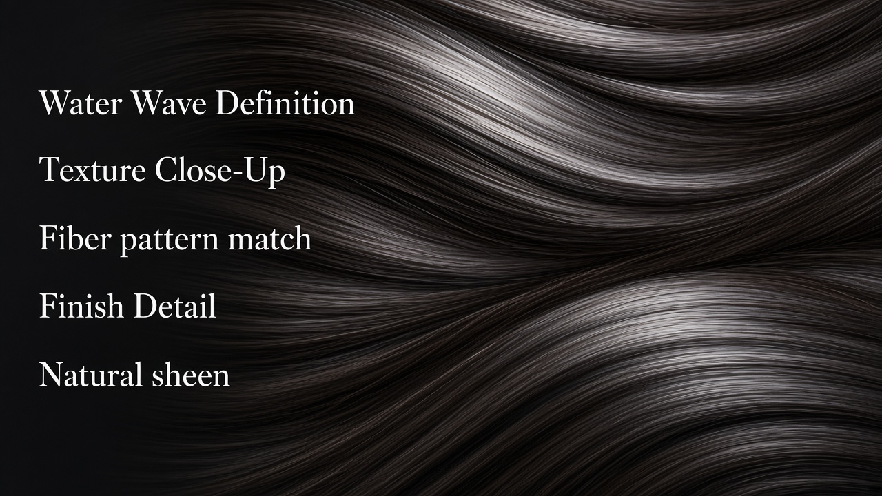 Glueless Water Wave Short Bob with Bangs - Image 4