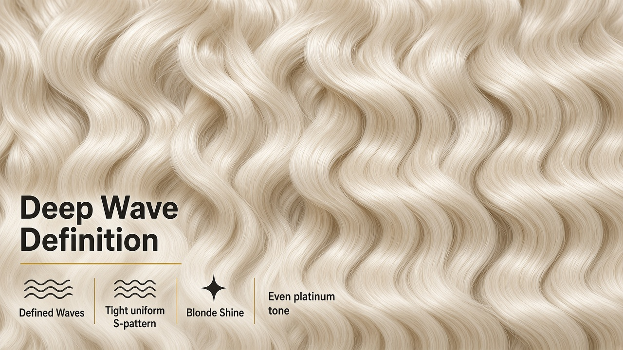 Glueless 613 Blonde Deep Wave | 13x6 HD Lace - Image 4