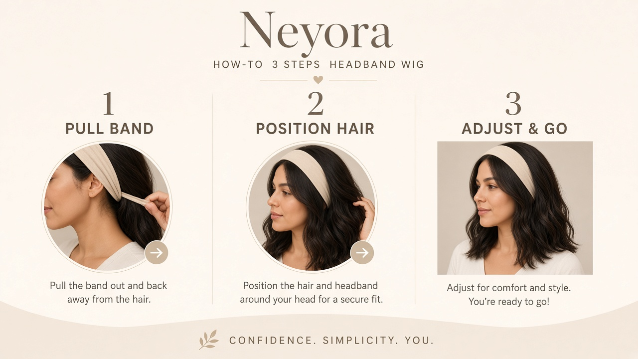 Glueless Headband / Half Wig | Wear & Go - Image 7
