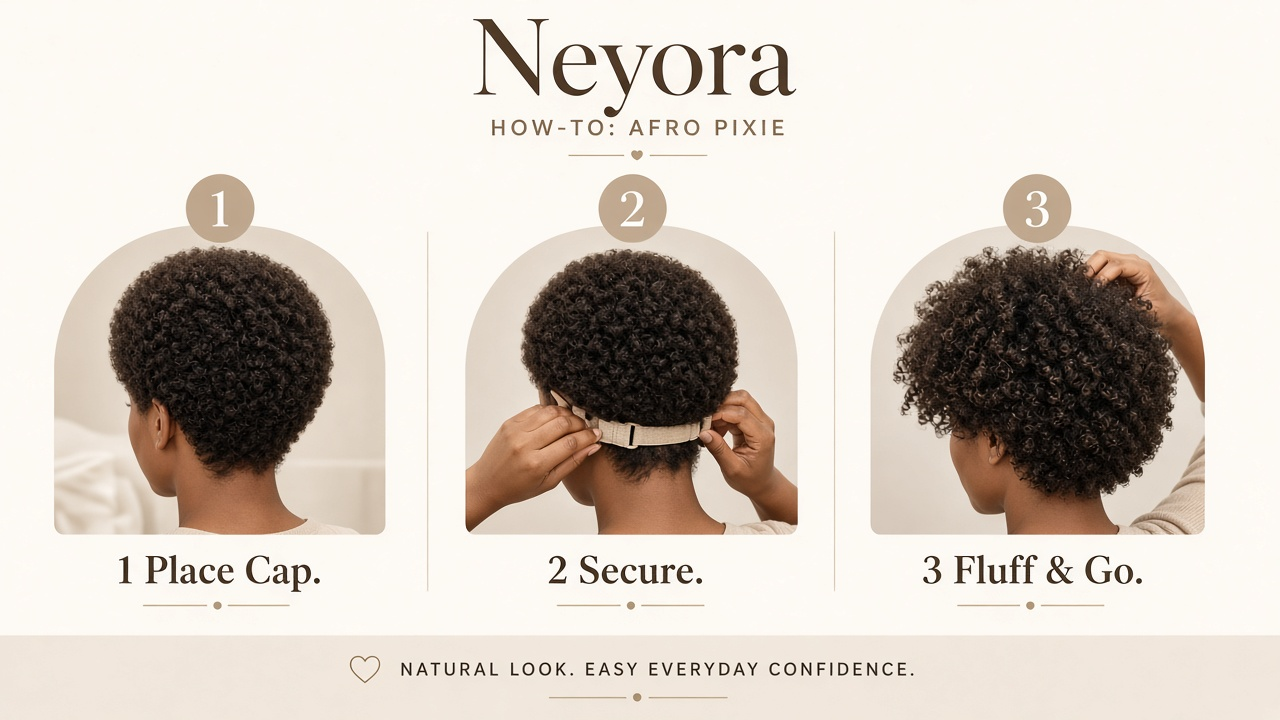 Glueless Afro Kinky Curly Short Pixie | 13x4 - Image 7
