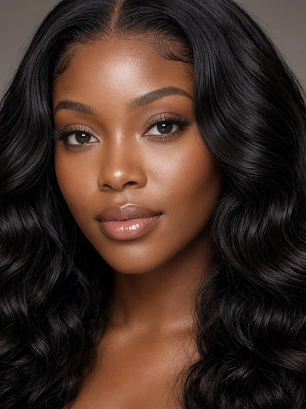 Deep Wave Glueless HD Lace Front Wig