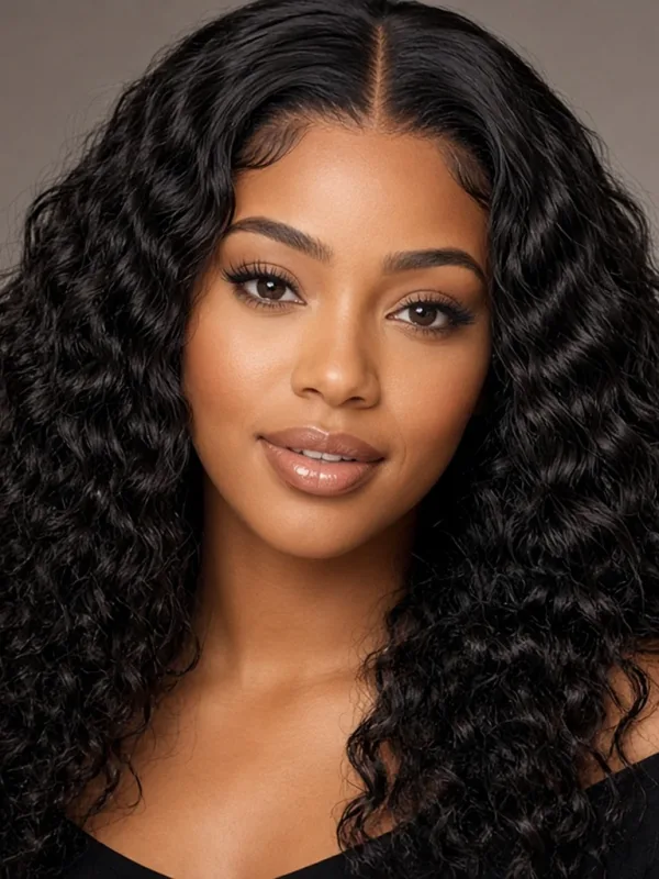 Glueless Deep Wave 13x6 HD Lace Frontal Wig | 200% Density