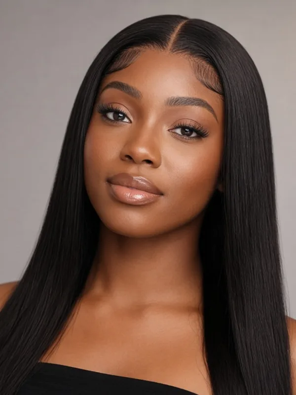 Glueless Straight 13x4 HD Lace Front Wig | Ready to Wear