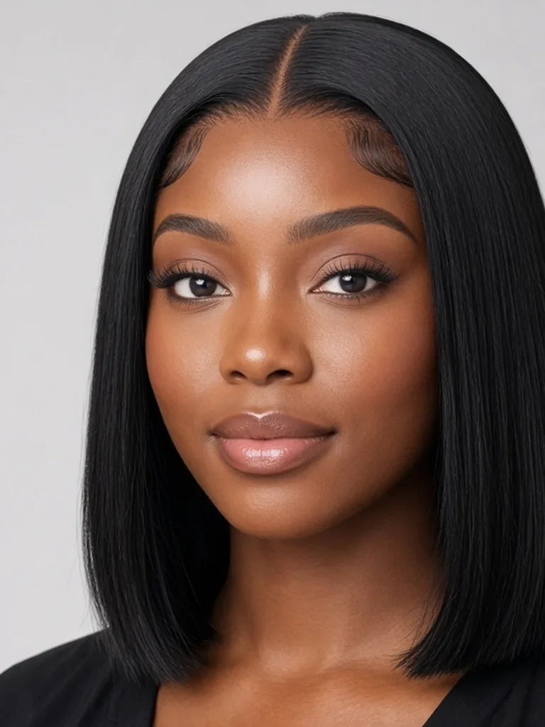 Bone Straight Short Bob | 13x4 HD 200%