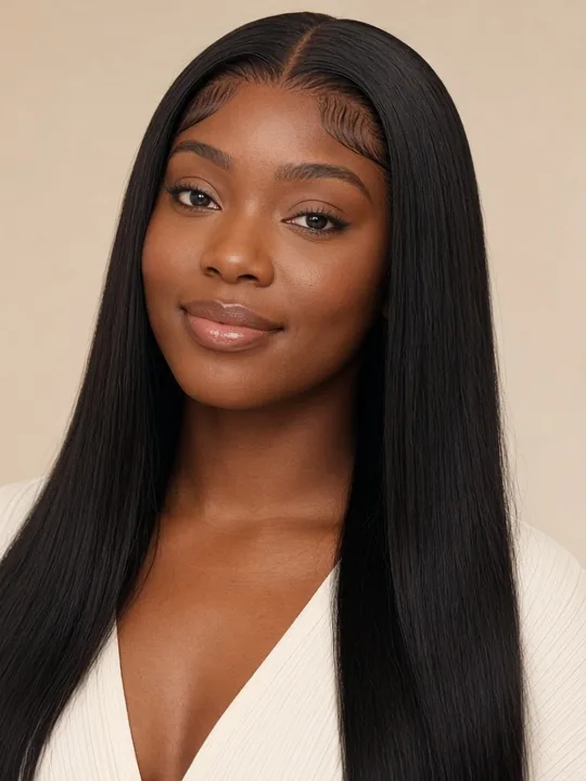 Raw Indian 13x6 HD Glueless Straight Wig