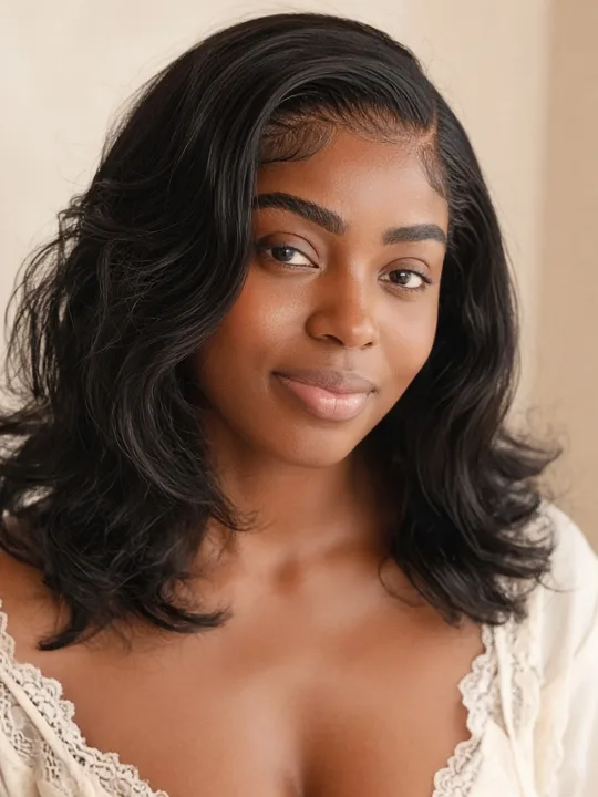 Glueless Full Lace Wear-and-Go Human Hair Wig