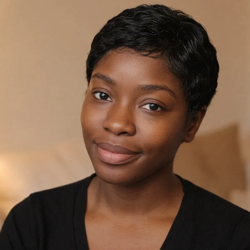 Glueless Pixie Cut 13x4 | 13×4 Human Hair (China Direct) - Image 4
