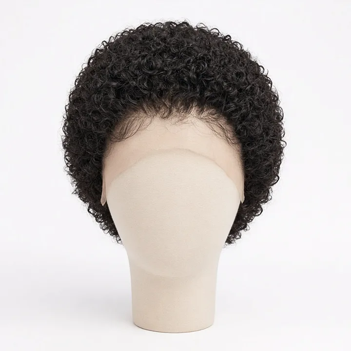 Glueless Pixie Curly Lace Wig | 13×4 Human Hair (China Direct) - Image 2