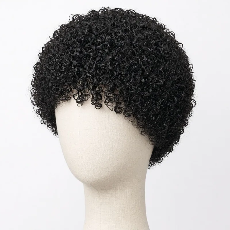 Glueless Pixie Curly Frontal | 13×4 Human Hair (China Direct) - Image 2